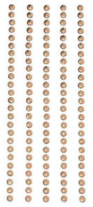 Mark Richards Metal Stickers Nailheads 3mm (3893)