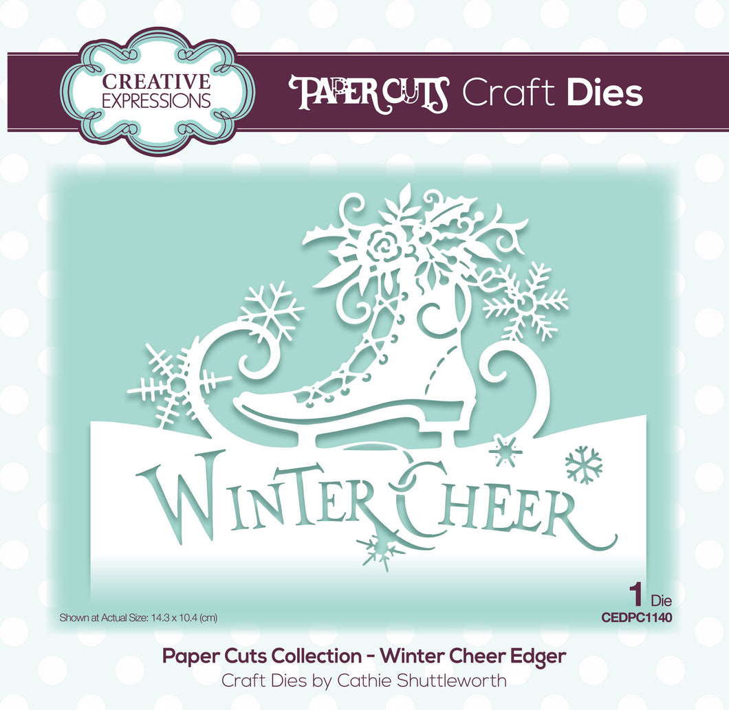 Creative Expressions Paper Cuts Craft Dies Winter Cheer (CEDPC1140)