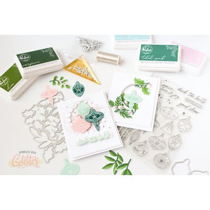 Pinkfresh Studio Stamp, Layering Stencil & Die Set Ornaments (169922)