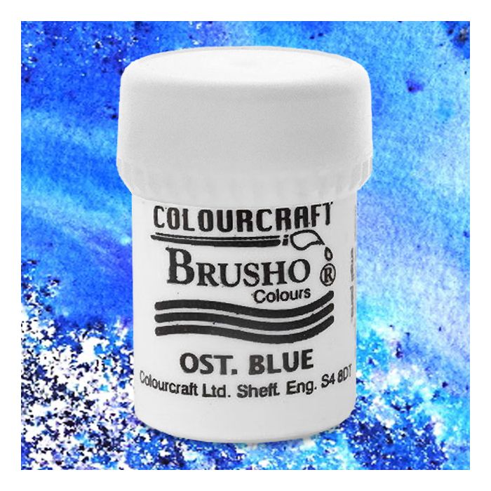 Colourcraft Brusho Colors Ostwald Blue