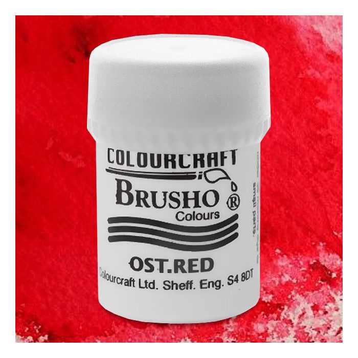 Colourcraft Brusho Colors Ostwald Red