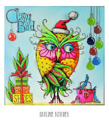 Pink Ink Designs Clear Stamp Set - Classy Bird (PI033)