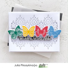 Load image into Gallery viewer, Picket Fence Studios Stamp &amp; Die Set Butterfly Beauties (A-158D)
