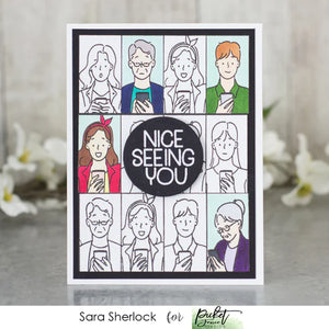 Picket Fence Studios Stamps Nice Seeing You (BB169)