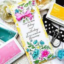 Load image into Gallery viewer, Pinkfresh Studio Clear Stamp &amp; Die Set Floral Notes (PFCC3220)
