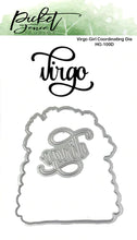 Load image into Gallery viewer, Picket Fence Studios Stamp &amp; Die Set Virgo Girl (HG-100D)
