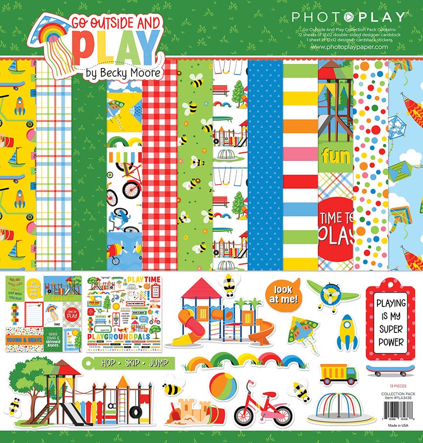 Photoplay Paper Go Outside and Play Collection Pack (PLA3438)