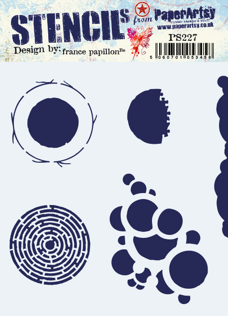 Paper Artsy Stencil designed by France Papillion (PS227)