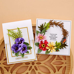 Spellbinders Paper Arts Pansy Etched Dies by Susan Tierney-Cockburn (S2-352)