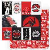 Load image into Gallery viewer, Photoplay Color Play 12&quot; x 12&quot; Collection Pack Martial Arts (MTA2409)
