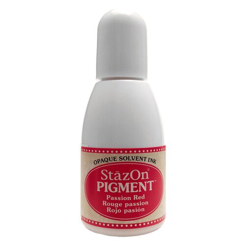 StazOn Pigment Ink Reinker Passion Red (RZ-PIG-021)