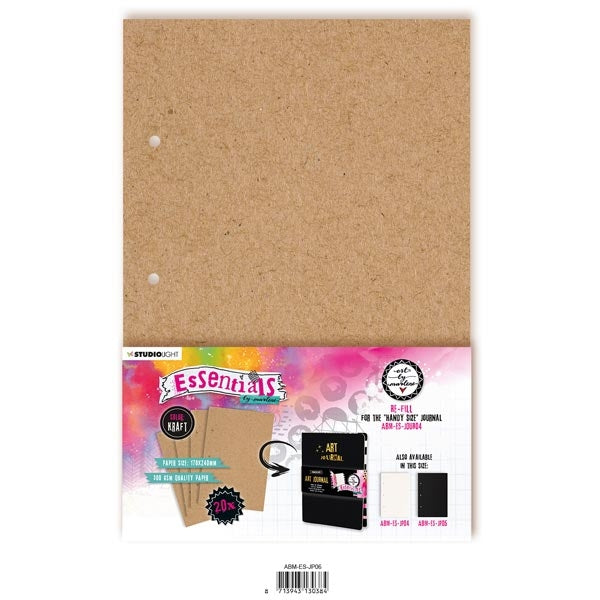 Art by Marlene Essentials Journal Pages The Handy Size Kraft