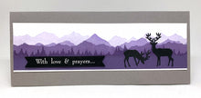 Load image into Gallery viewer, Impression Obsession Rubber Stamps Slim Scenes Large Mountain Layers (3226-LG)
