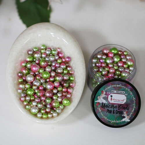 Dress My Craft Unicorn Beads Pink & Green (DMCS4218)