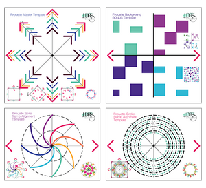 LDRS Creative Pirouette Pattern Templates (3310)