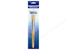 Plaid Stencil Brush 3/4" Brush (34068)