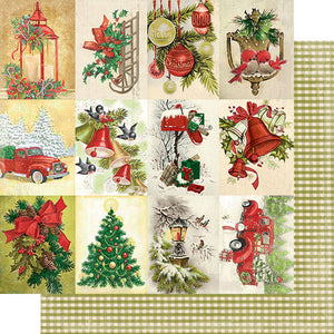 Authentique Rejoice Collection 12x12 Scrapbook Paper Rejoice Twenty-Four (REJ024)