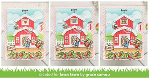 Lawn Fawn Lawn Cuts Reveal Wheel Build A Barn Add On Die (LF2797)