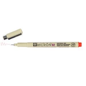 Sakura Pigma Micron Pen Size 02 0.30mm Red (XSDK02#19)