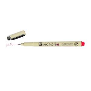 Sakura Pigma Micron Pen Size 03 0.35mm Red (XSDK03#19)