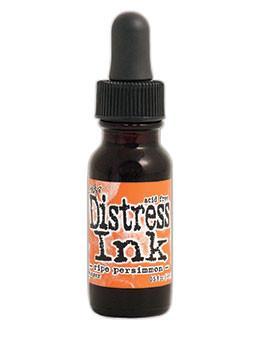 Tim Holtz Distress Ink Re-Inker Ripe Persimmon (TXR35145)