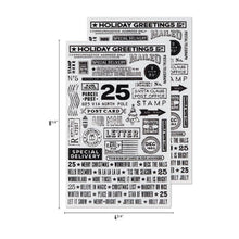 Load image into Gallery viewer, Tim Holtz Idea-ology Christmas Remnant Rubs  (TH94296)
