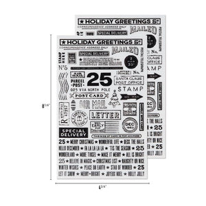 Tim Holtz Idea-ology Christmas Remnant Rubs  (TH94296)