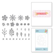 Spellbinders Mini Blooms & Sprigs Die (S2-314)