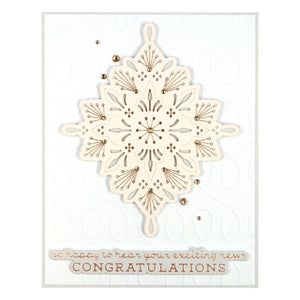 Spellbinders Paper Arts Cutting Dies Stitched Medallion (S3-437)