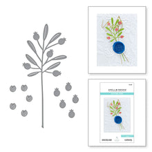 Load image into Gallery viewer, Spellbinders Paper Arts Etched Dies Sealed Berry Sprigs (S3-461)
