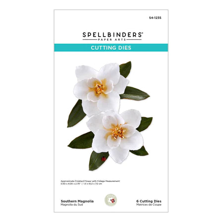 Spellbinders Paper Arts Victory Garden Collection Southern Magnolia Die Set (S4-1235)