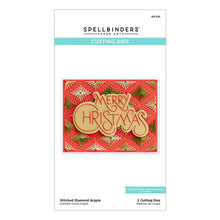 Load image into Gallery viewer, Spellbinders Paper Arts Stitched Diamond Argyle (S5-510)
