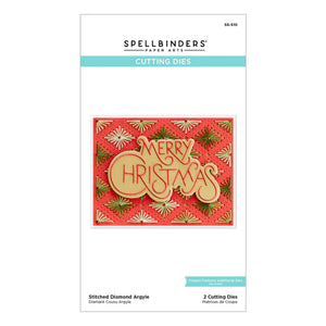 Spellbinders Paper Arts Stitched Diamond Argyle (S5-510)