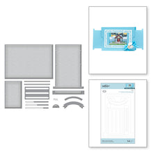 Load image into Gallery viewer, Spellbinders Paper Arts Die Set Make A Scene Card Base &amp; Cozy Home Scene (S6-165)
