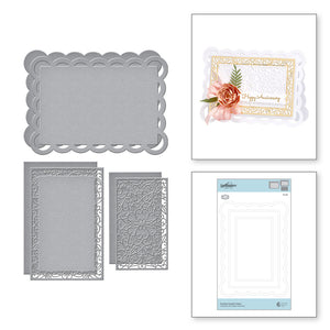 Spellbinders Paper Arts Die Scallop Facade Frame (S6-168)