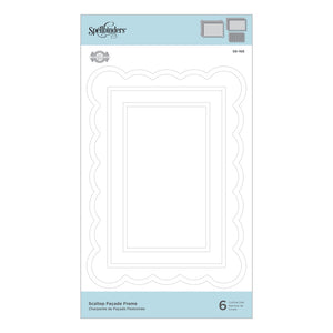 Spellbinders Paper Arts Die Scallop Facade Frame (S6-168)