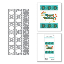 Load image into Gallery viewer, Spellbinders Paper Arts Cutting Dies Stitched Kaleidoscope Strip (S6-192)
