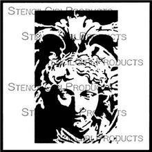 Load image into Gallery viewer, StencilGirl Products - Stone Face 6&quot; Stencil (S696)
