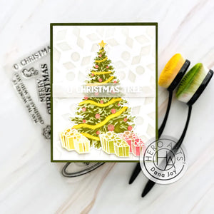 Hero Arts Stamp & Die Set O Christmas Tree (SB336)