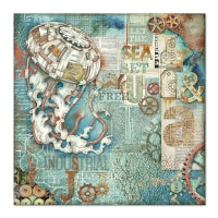 Stamperia Scrapbook Paper 12" x 12" Sea World Medusa (SBB662)