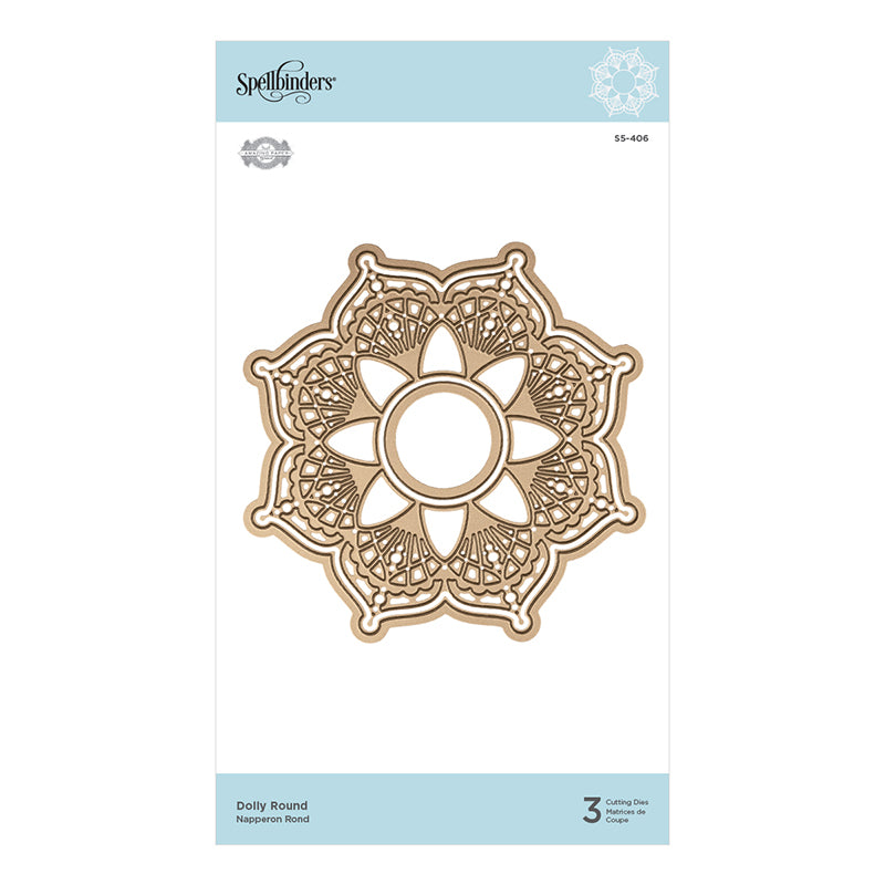 Spellbinders- Doily Round (S5-406)