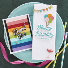 Load image into Gallery viewer, Spellbinders Paper Arts Stamp &amp; Die Cutting Set Many Birthdays (SDS-172)
