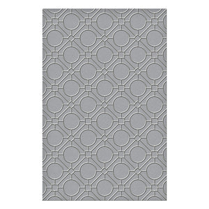 Spellbinders Paper Arts Embossing Folder Geo Screen (SES-030)