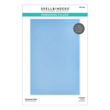 Load image into Gallery viewer, Spellbinders Paper Arts Embossing Folder Diamond Plaid (SES-036)
