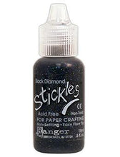 Load image into Gallery viewer, Ranger Stickles Glitter Glue Black Diamond (SGG15123)
