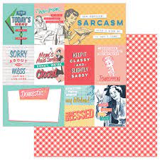 Photoplay Paper 12x12 Collection Pack Slightly Sassy by Leah Riordam & Becky Fleek (SS2323)