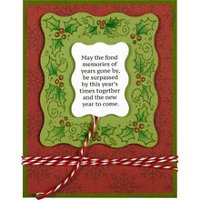 Load image into Gallery viewer, Stampendous Fran&#39;s Clear Stamps Christmas Frame (SSC1404)
