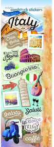 Paper House Productions Cardstock Sticker Discover Italy (STCX-0209)