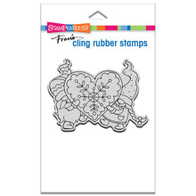 Load image into Gallery viewer, Stampendous Fran&#39;s Cling Rubber Stamps Gnome Love (CRP335)
