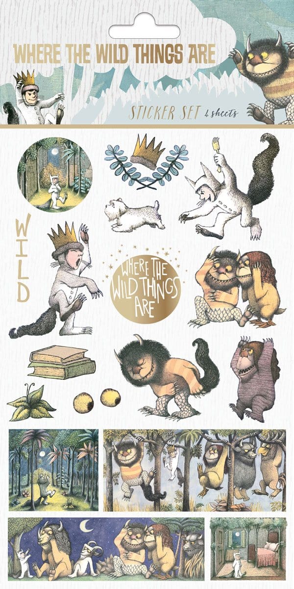 Paper House Productions Where the Wild Things Are Collection Sticker Pack (STPA-0004)